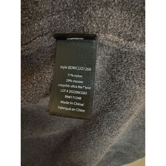 Barefoot Dreams CozyChic Ultra Lite® Long Cardigan gray size Large - Picture 7 of 8